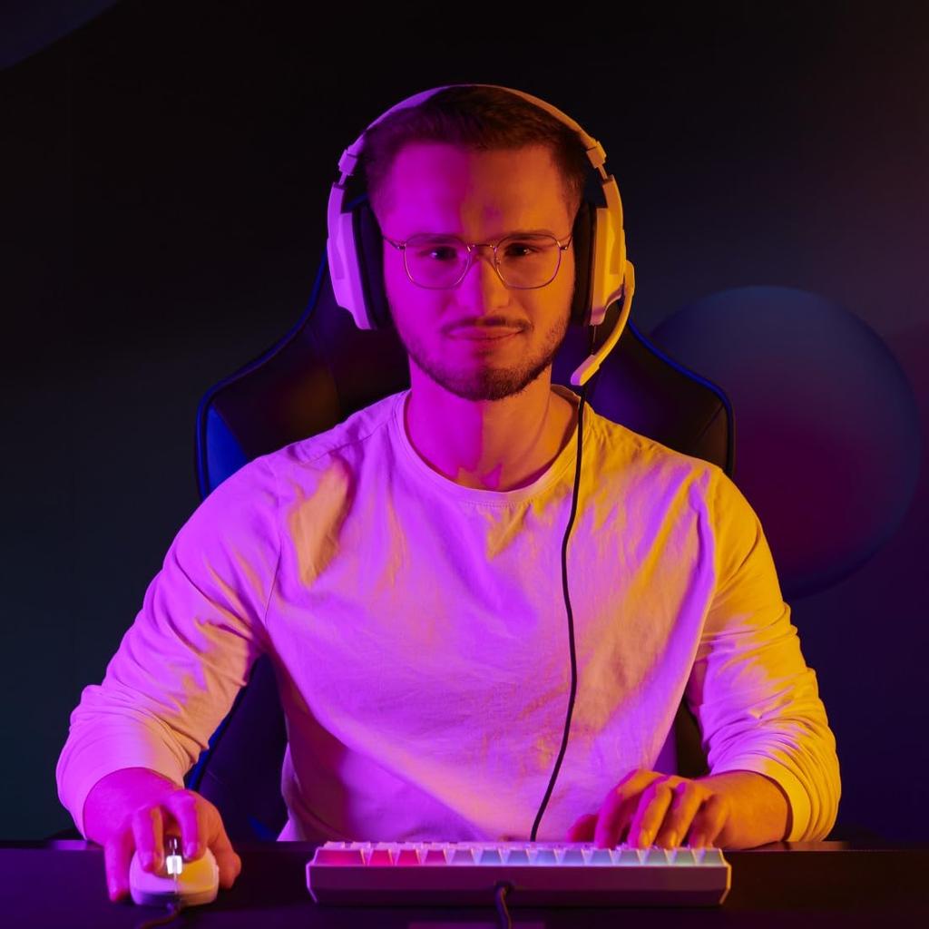 Игровая гарнитура Hama Germany 100 Gaming White "SoundZ V2",