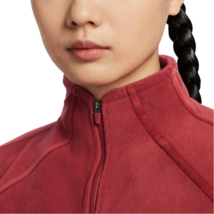 Nike Женский флисовый топ с молнией на половину Therma-FIT HV3716-613