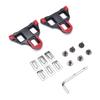 Bicycle Road Cleat Set With Abs Material For Cycling Shoes And Pedal Locking System