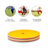 10pcs TPE Flat Marker Discs Flat Spot Markers Portable Field Markers  Sports Training