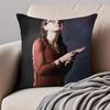 CCosima Niehaus Cushion Cover Pillowcase Antidustmite Invisible Zipper Short Plush Sofa Cushion