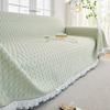 Summer Sofa Towel Simple Solid Color Full Covered Sofa Cover Cloth Lace Cool Feeling Sofa Cover Non-Slip