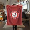 1Pc Bristol city fc Print Flannel Blanket, High quality Comfortable for All Seasons, Home Decor, Warmth and Comfort, Perfect for Christmas Gifts