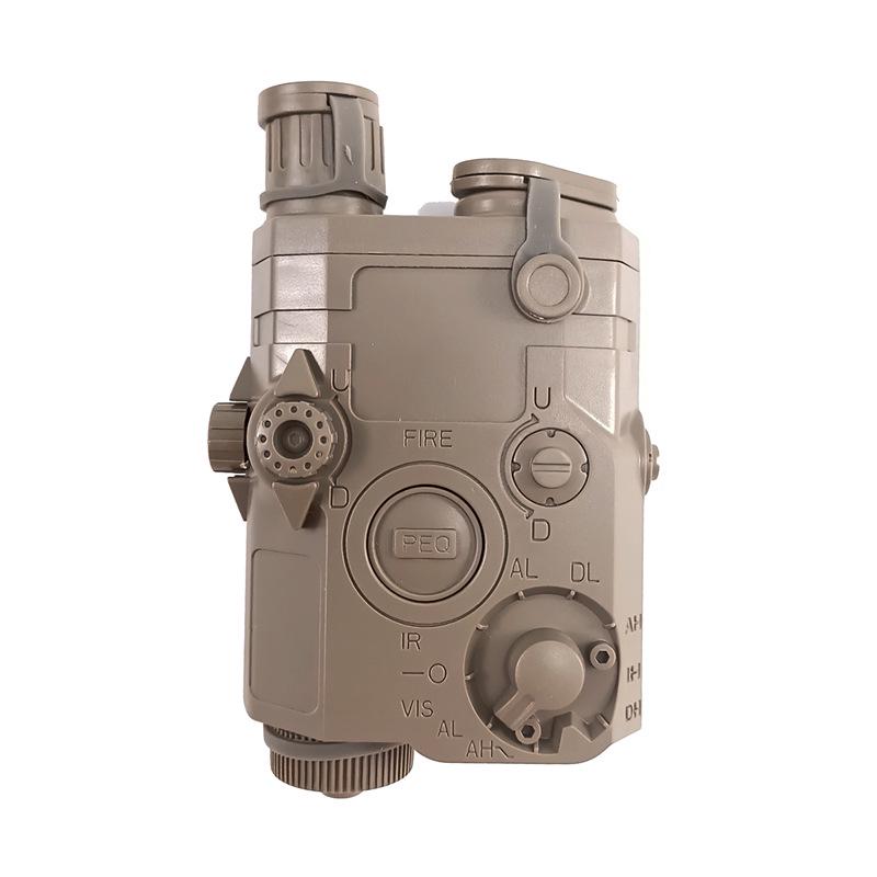 OGL PEQ15 Tactical Battery Box with Green Laser & Infrared Flashlight