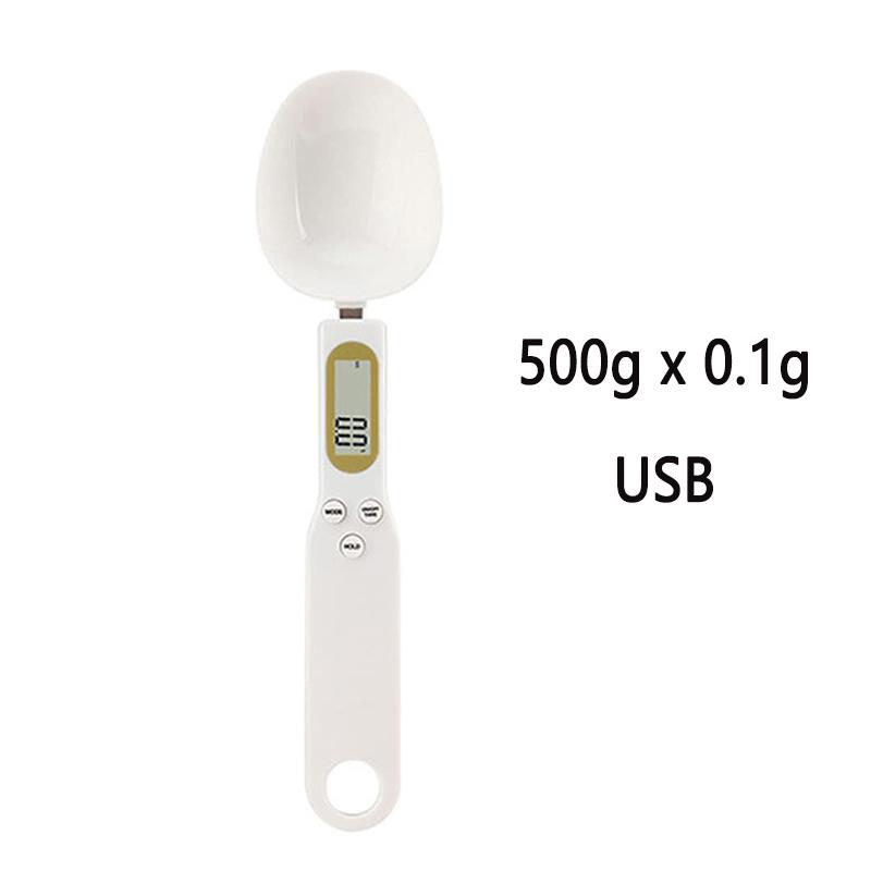 Ложка-весы 500г/0,1г Электронная мерная ложка ЖК-цифровые кухонные точные весы для продуктов Измерение веса в граммах Для еды Кофе