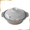 Б/у [Новый] Банко-яки керамический горшок на одного человека, размер 6, S 700 мл, подходит для микроволновой печи, открытого огня, CLEA KASUMI (серый), сделано в Японии 32661