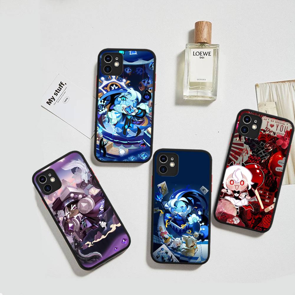 Чехол для телефона Cookie Run Kingdom Для IPhone 16 15 14 Plus 15 13 12 11 Pro Max X XS MAX Матовый чехол