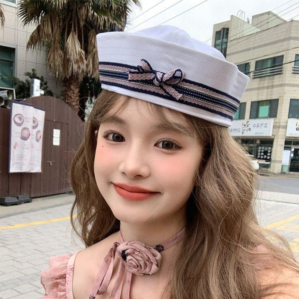 Кепка-берет в стиле Spice Girls, морская кепка с откидными полями, Y2k, модная женская темно-синяя кепка, стритвир