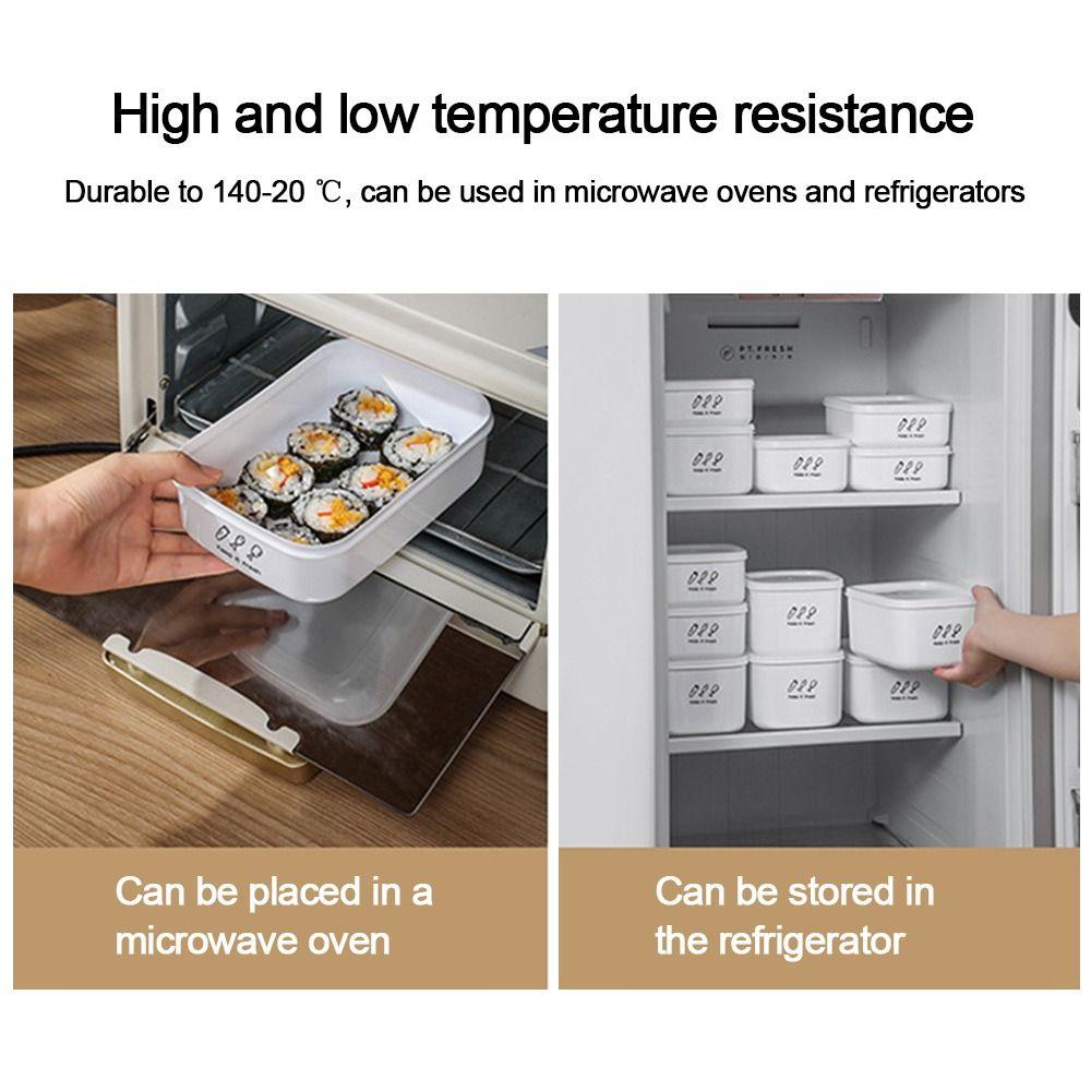 Moisture-proof Food Storage Box Fresh-keeping Fridge Organizer Useful Vegetables Food Container