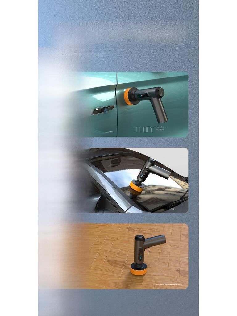 Цифровой дисплей беспроводной полировки и нанесения воска на автомобиль инструмент для домашнего использования