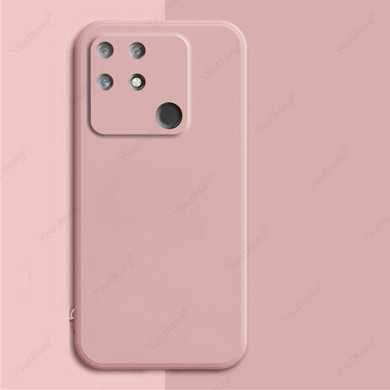 Для Realme Narzo 50A Чехол Жидкий Силикон Оригинальный Квадратный Резиновый Чехол Для Realme Narzo 50A Чехол Для Realme Narzo 50A Narzo 50i