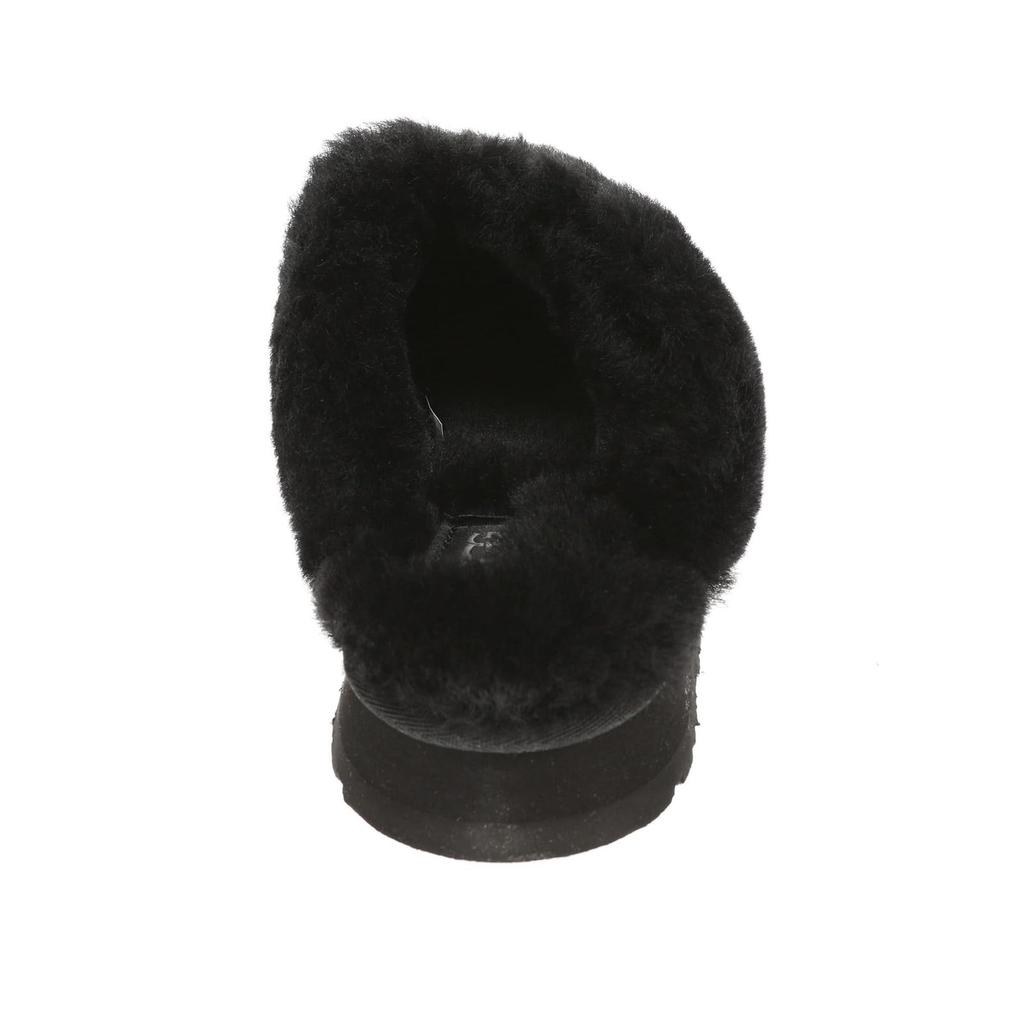 UGG Disquette Shearling Size 7 Slip-On Boots, Black, Women's, (Approx. 24.0cm), 1122550, Black.