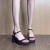 Fashion Ladies Shoes 2025 Hot Sale Buckle Strap Women's Sandals Fashion Open Toe Office and Career Best Seller Elegant Heeled Sandals