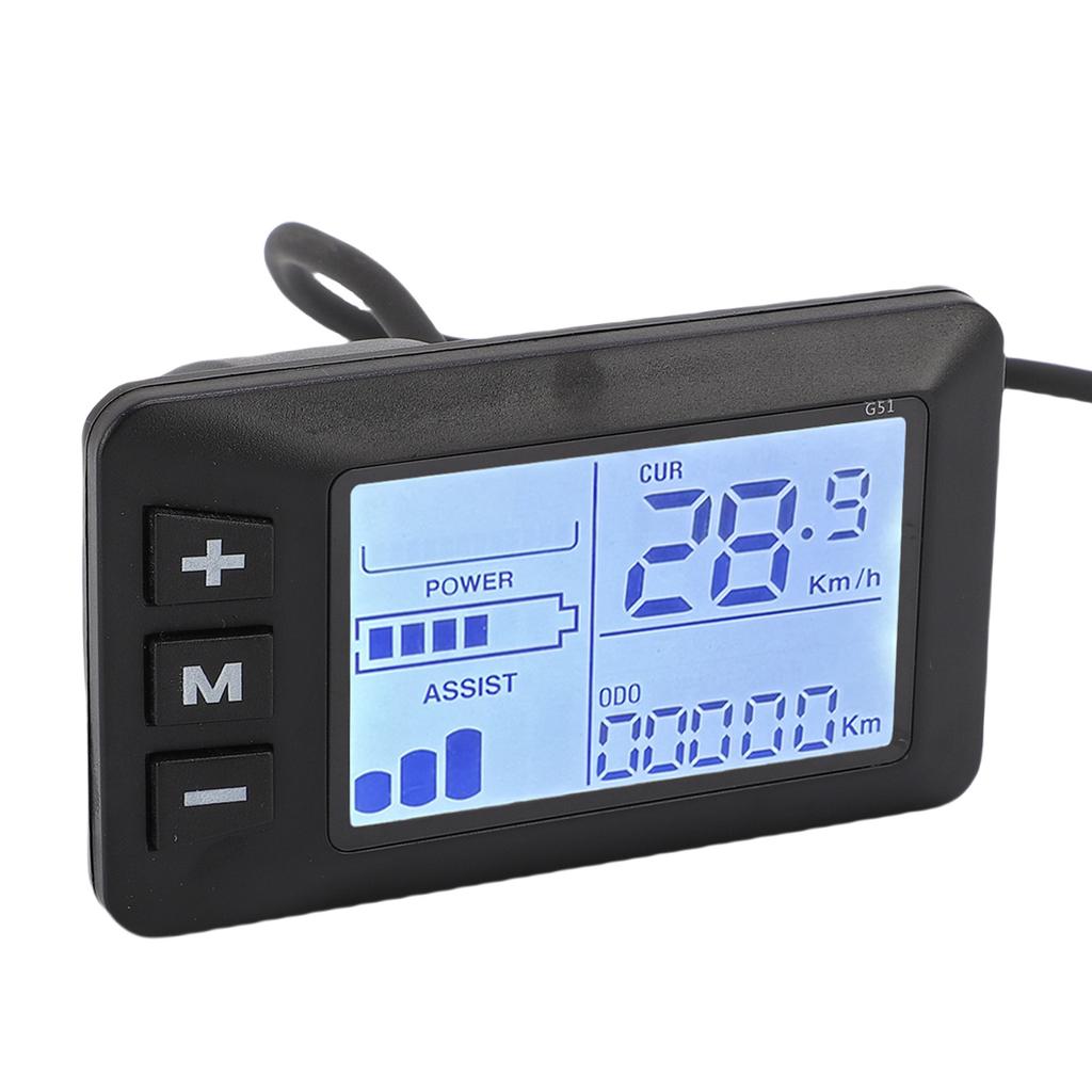 ЖК-дисплей для электровелосипеда, 5 контактов, влагозащищенный разъем, точная регулировка скорости, экран панели электросамоката