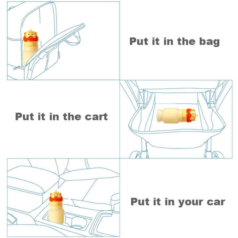 Adult Children Retractable Urinal Bucket Leak Proof Camp Urination Device Man/Woman