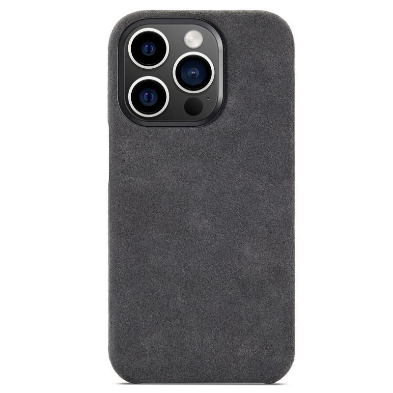 Alcantara Suede Magnetic Half Wrap Phone Case IPhone 17 16 15 Air