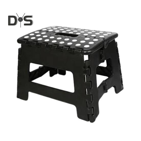 Пластиковый складной табурет-стремянка, портативный, легкий, удерживающий 300 фунтов, прочный, для кемпинга, охоты, пикника, рыбалки, мини-складное сиденье стула