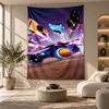 Decorative Tapestry,Rocket League Printed Wall Art, Lightweight Wall Hanging For Bedroom Background