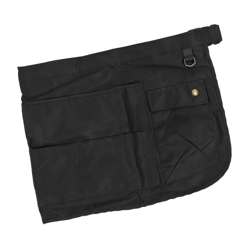 Half Apron Tool Pouch Belt Adjustable Gardening Tool Waist Bag Belt with Multi Pockets Makeup Artist Waist Apron