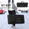 61 Keys Instrument Keyboard Bag Thicken Piano Protective Storage Bag Portable Waterproof Electronic Organ Bag for Outdoor Travel