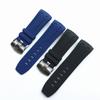 27mm Black Blue Rubber Watch Band For AP Strap For Oak Concept 26589 26560IO.OO.D002CA.01.A Watchband Bracelet