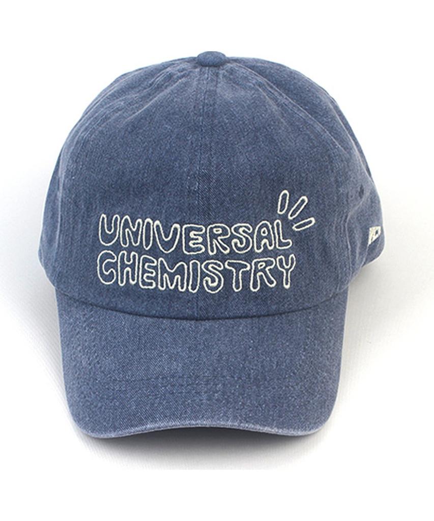 Кепка-бейсболка Yunibeosyeolkemiseuteuli Kitch Pigment Washing Denim