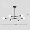 Nordic Modern Minimalist Living Room Dining Room Bedroom Chandelier Molecule Branch Home Ceiling Lamp