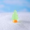 10pcs/Set Micro Landscape Xams Tree Miniatures Cute Noctilucent Christmas Ornaments  Tabletop
