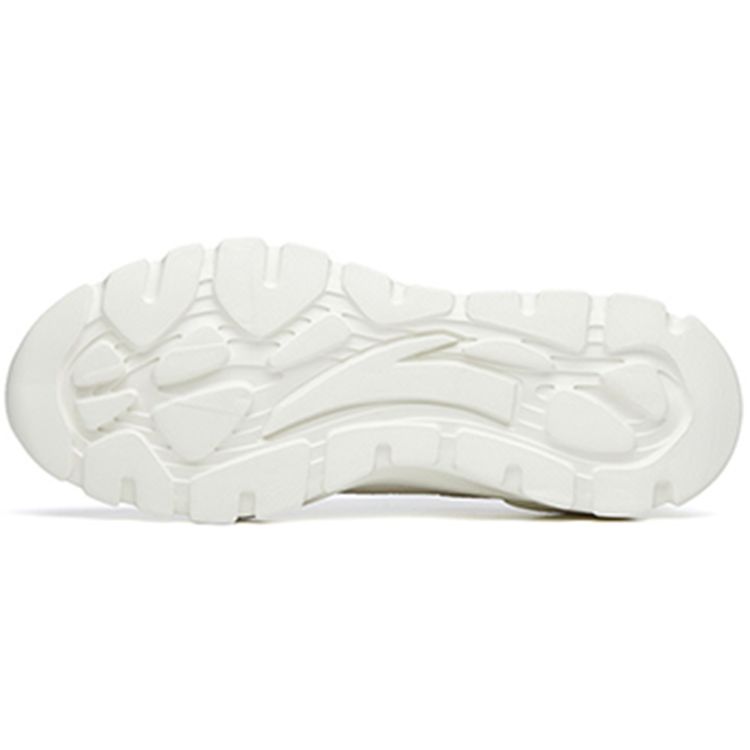 Anta Легкие дышащие низкие спортивные повседневные туфли мужские кроссовки белые серые 912238832-1