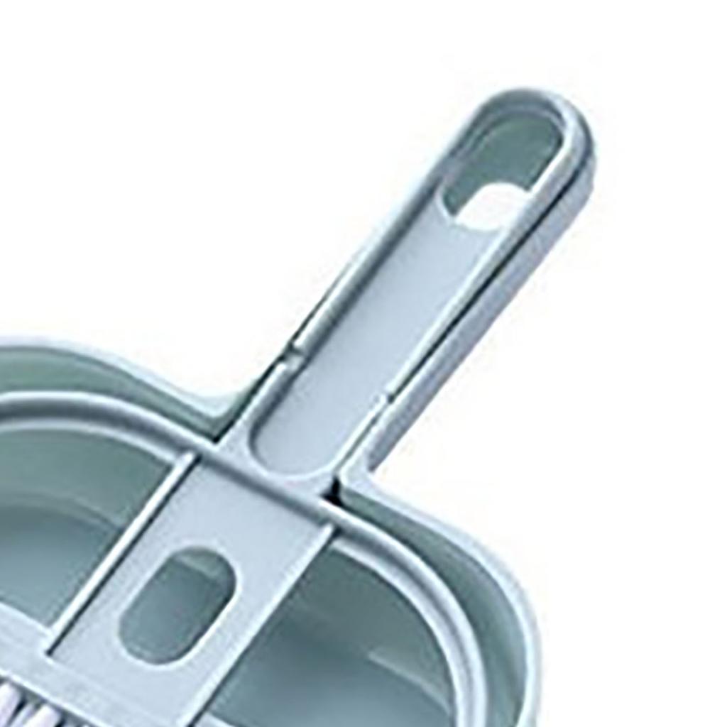 Mini Broom and Dustpan Set PP Desktop Cleaning Brush with Small Dust Pan for Desk Housekeeping