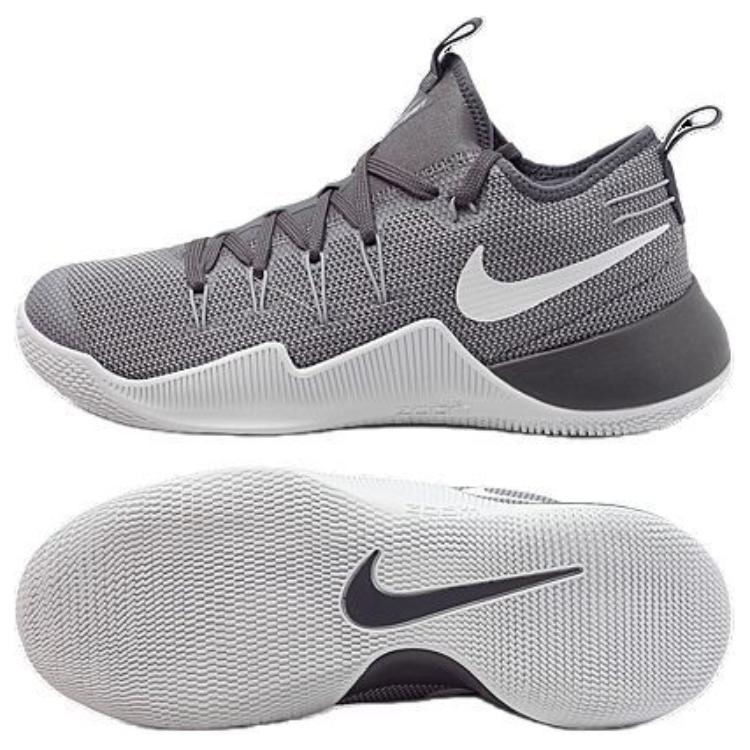Nike Hypershift Ep Fashion Versatile Shock Absorption Non-Slip Low-Top Basketball Shoes Men Sneakers Black White Gray 844392-011