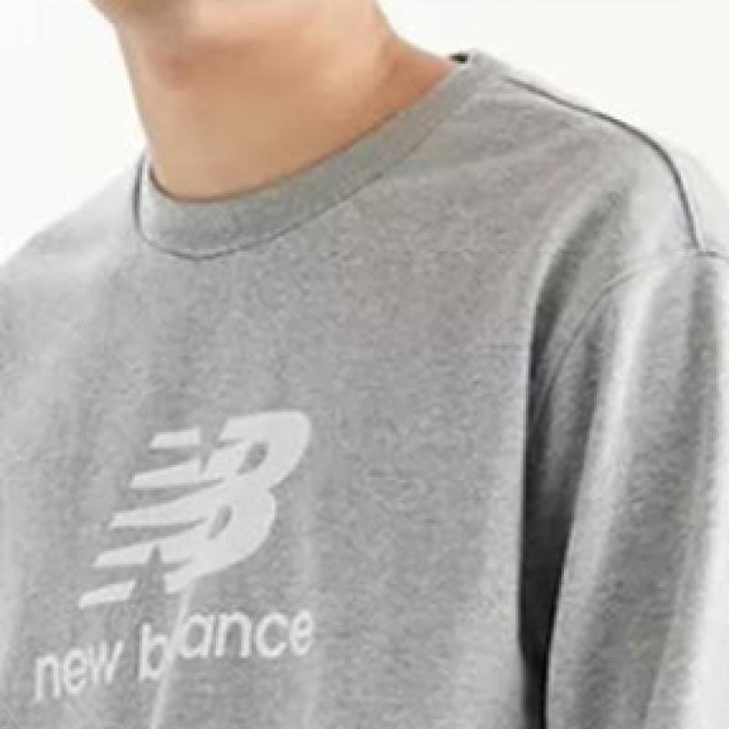 Толстовка из махровой ткани с логотипом New BAlAnce Stacked Nbncd4s021 15