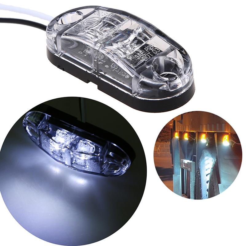 12V Светодиодный габаритный фонарь для грузовика, Погружная лампа, Без ошибок HID, Боковой клиновидный фонарь для автомобиля, Стайлинг автомобиля