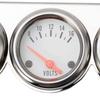 Protoiya Triple Gauge Set, Car Gauges Set Kit, 3 in 1 Car Meter Auto Gauge Oil Temp Gauge (Oil Pressure, Water Temperature, Voltmeter) for Most Cars