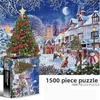 Jigsaw Puzzle With Bird Houses And World Renowned Flat Paintings For Gift Teens
