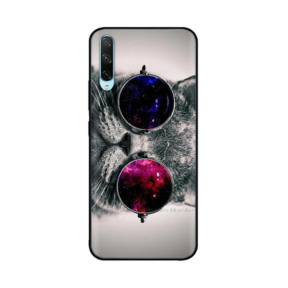Чехол на Honor 30i Чехол Мягкая Силиконовая Задняя Крышка Чехол для Телефона Для Huawei Honor 30i Чехол LRA-LX1 Honor30i 30 i Мультяшный Бампер Fundas