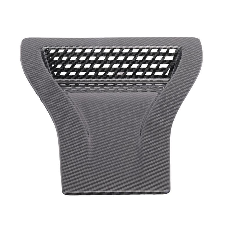 Universal Engine Hood Vent Louvers Air Scoop Bonnet Vent Air Intake Cover Carbon Look Car Parts Car Front Vent