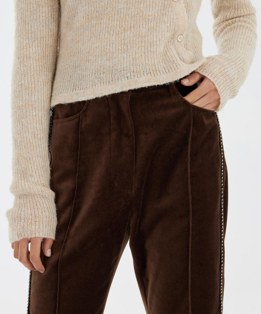 YOUTH Asymmetric Knit Shirt - Melange Ivory