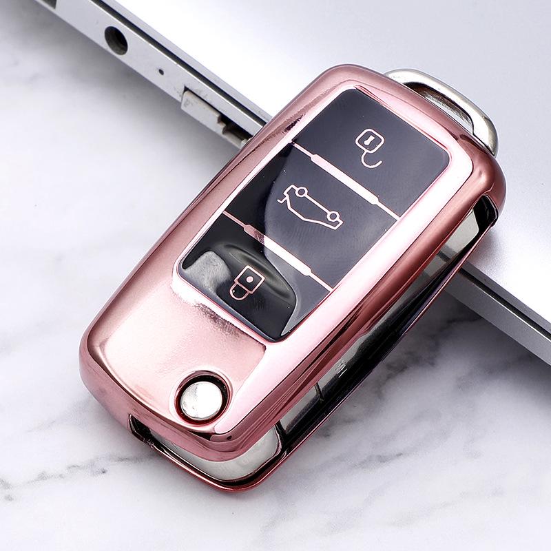 Чехол для ключа автомобиля для моделей Volkswagen Bora, Lavida, Santana, New Sagitar, Langyi, Polo и Jetta