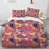 Mandala Duvet Cover Set Boho Style Horse Pattern Chic Polyester Comforter Cover King Twin Size for Teens Adults Kids Bedding Set