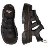 Dr. Martens Mattison 3 Минималистичные удобные римские сандалии из ПУ-кожи Женские сандалии Черные 40891001