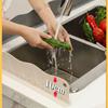 Sucker Water Splash Guard Suction Cup Water Baffle Splash Sink Guard Baffle Anti-splash Board