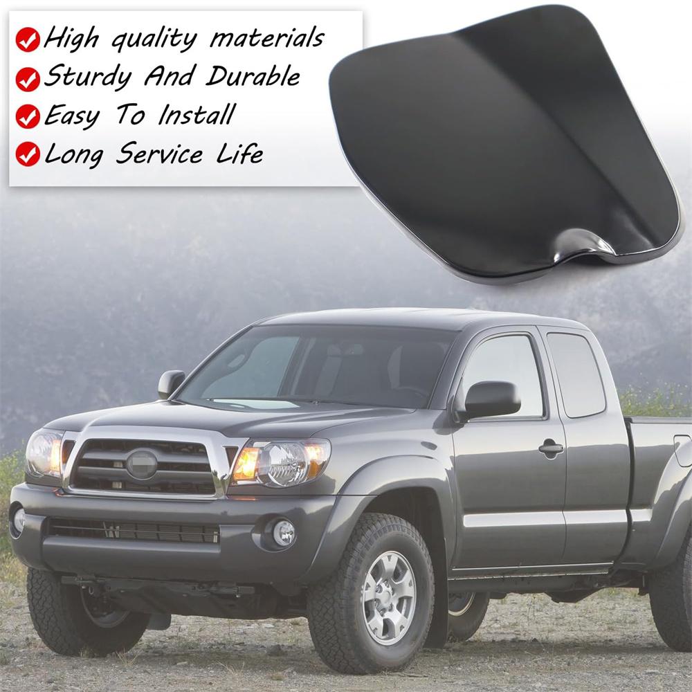 Крышка лючка бензобака черная для Toyota 2005 - 2015 Tacoma 6-футовый кузов крышка заливной горловины