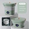 Folding Washing Machine Mini Portable Cleaning Wachine For Wash Underwear, Underpants, Socks, Baby Small Clothes