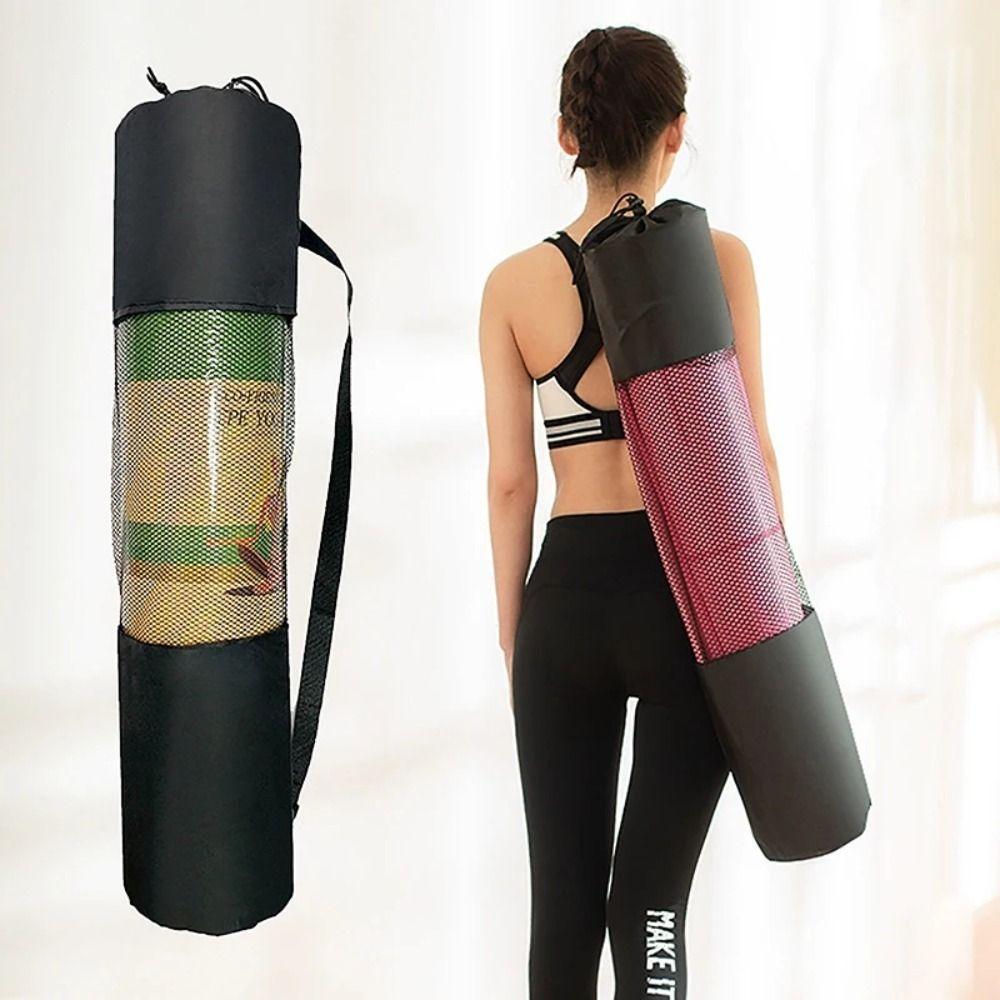 Mesh Yoga Mat Bag Stretching Abdominal Muscles Gym Bags  for Pilates Exercise Yoga Mat