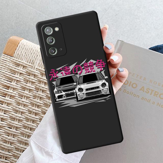 Бампер черный мягкий чехол для Samsung Galaxy S20 S21 S23 5g Note 20 Ultra 10 Plus 8 9 S22 S22 5g S21 автомобильный задний фонарь с мультяшным рисунком
