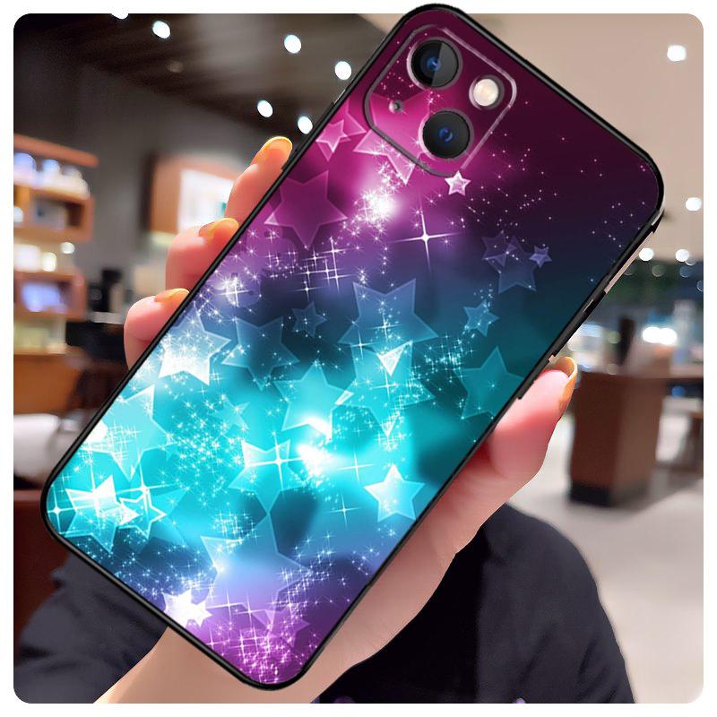 Яркие Звезды Художественный Чехол Для iPhone 16 Pro Max 14 13 12 11 15 17 Pro Max mini 15 16 Plus 16e 17 Air Чехол для Телефона