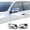 Накладка на крышку зеркала заднего вида двери, совместимая с Toyota Land Cruiser Prado FJ150 150 2010-2019, Защитная отделка крышки бокового зеркала заднего вида, ABS
