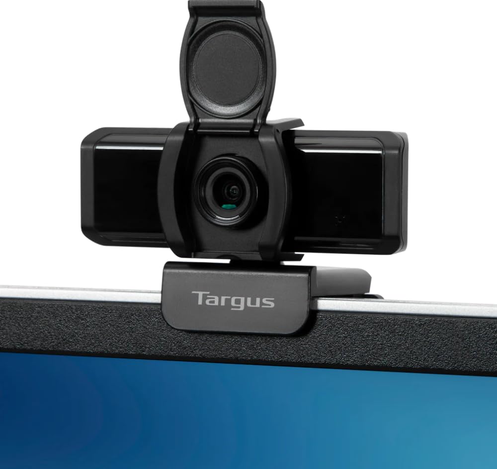 Targus Webcam Pro Full HD Веб-камера Микрофон Широкоугольная веб-камера с микрофоном Внешняя камера для компьютера Простая установка AVC041AP Домашняя