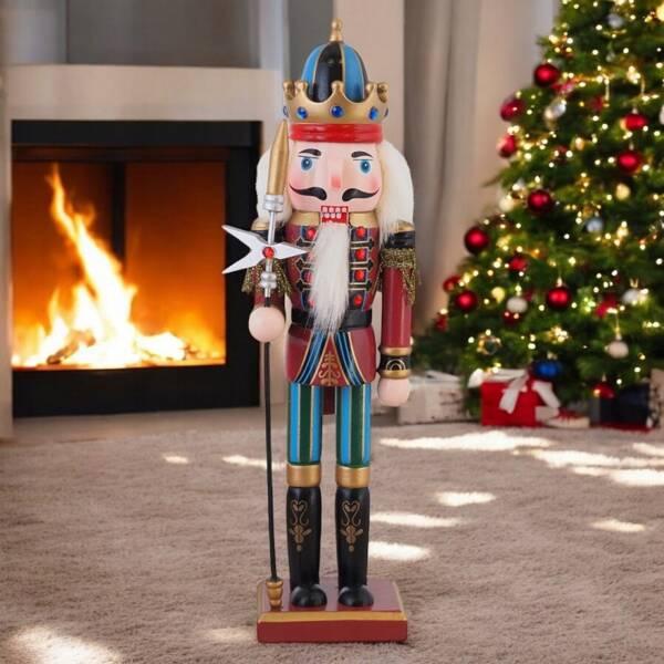 Ecarla Figurka Boże Narodzenie 30Cm Dziadek Do Orzechów Ksn156
